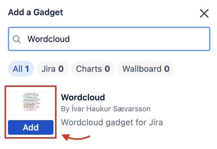 Add gadget